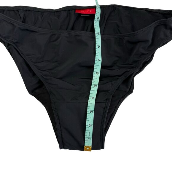 NEW Ruby Love Classic Leak Proof Protection Swim Bottoms Size 2XL Black Swimwear - Picture 8 of 8